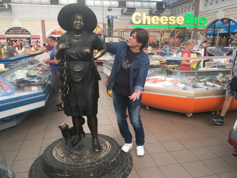 В Одессу приехал исполнитель хита "Голубая луна" (фото, видео)